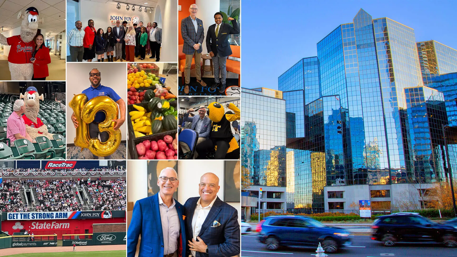 John Foy & Associates team involved in the Atlanta community