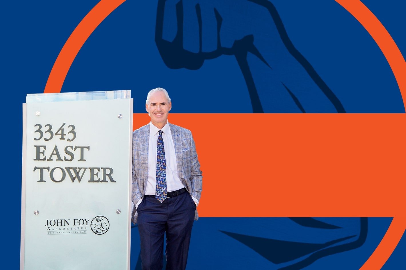 Exterior del edificio de la firma de abogados John Foy