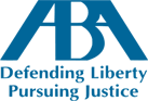 Logotipo de miembro de la American Bar Association