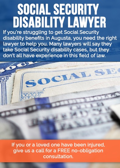 Augusta Social Security Disability (SSD) Lawyer Near Me  Augusta, GA