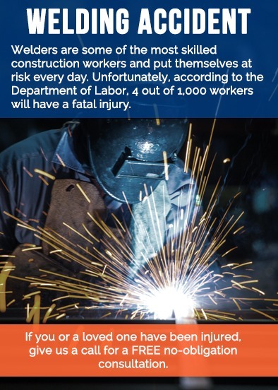 Welding accident