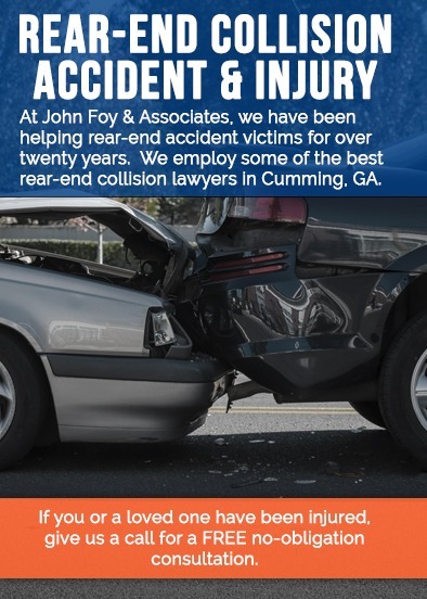 REAR-END COLLISION ACCIDENT & INJURY Cm