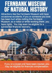I was injured at the Fernbank Museum of Natural History. Can I sue? Atlanta Fernbank Museum of Natural History Accident & Injury Lawyer
