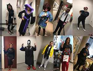 John Foy & Associates Celebrate 2018 Halloween full-costume!