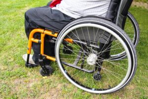 Social Security Disability Lawyer in Tifton | John Foy A person with a disability sits in a wheelchair.