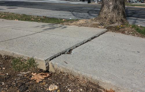 Sandy Springs Cracked or Defective or Broken Sidewalks Slip and Fall Accident Lawyer