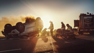 Crash On Lavista Road Shuts Down I-285 During Morning Commute