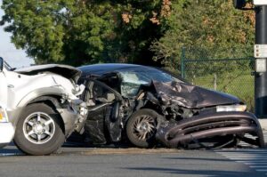 Mableton Side-Impact Collision Lawyer | Get Your Free Consultation Today Damages after a car crashes into the side of another car at an intersection.