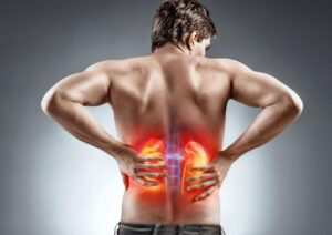 Protonix Kidney Disease Lawsuit Lawyers | No Fees Unless You Win man experiences pain and discomfort in kidneys