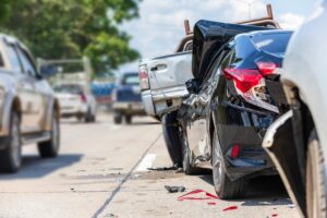 Hit-and-run Driver Hits Firetruck Assisting at Second Hit-and-run