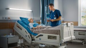Catastrophic Injury Lawyer in Lithonia | Contact Us Today doctor checking on his female patient