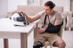 Motorcycle Accident Lawyer in Jonesboro, GA | John Foy motorcyclist recovers from injuries