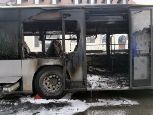 Bus Accident Lawyer in Decatur | Free Consultations burnt public bus