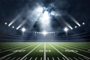 Mercedes-Benz Stadium Accident & Injury Lawyers | John Foy empty football stadium at night