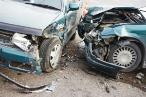 Uber Accident Lawyer in South Fulton | 24/7 Help blue car crash on street