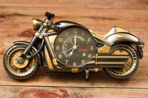 motorcycle clock