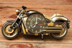 motorcycle clock