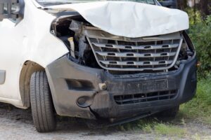 Bus Accident Lawyer in Griffin | Free Consultation bus with crushed front