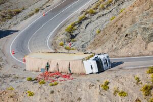 Truck Accident Lawyer in Dallas, GA | John Foy & Associates overturned 18-wheeler