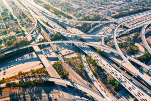 massive interstate highway