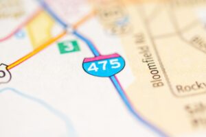 Interstate 475 Accident Lawyer in Macon | Free Consult interstate 475 on a map
