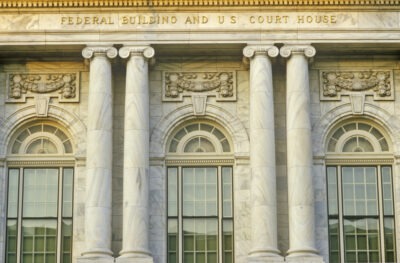 Do Federal Employees in Georgia Get Workers' Compensation? The Federal Building and U.S. Courthouse in Macon, Georgia, where federal employees in Georgia are eligible to get workers’ compensation.