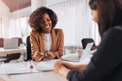 What’s Included in a Free Consultation With an Attorney? A woman consults a lawyer. Learn about what’s included in a free consultation with a lawyer.