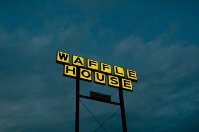 What Do I Do if I'm Injured While Working at Waffle House? Waffle House sign. What to do if I'm injured while working at Waffle House?